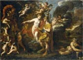 venus gives weapons to aeneas